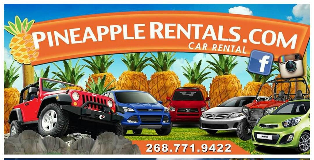 Pineapple Rental Cars Jolly Harbour Marina